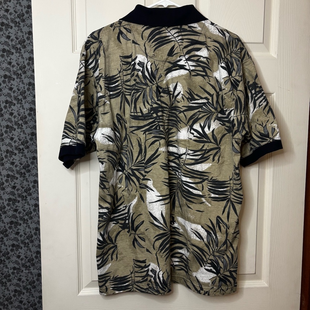Stylo Golf Men’s Leaf Design Shirt Size XL - Picture 4 of 4